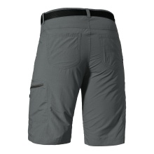 Schöffel Reise-Wanderhose Silvaplana2 kurz (UV-Schutz) asphaltgrau Herren